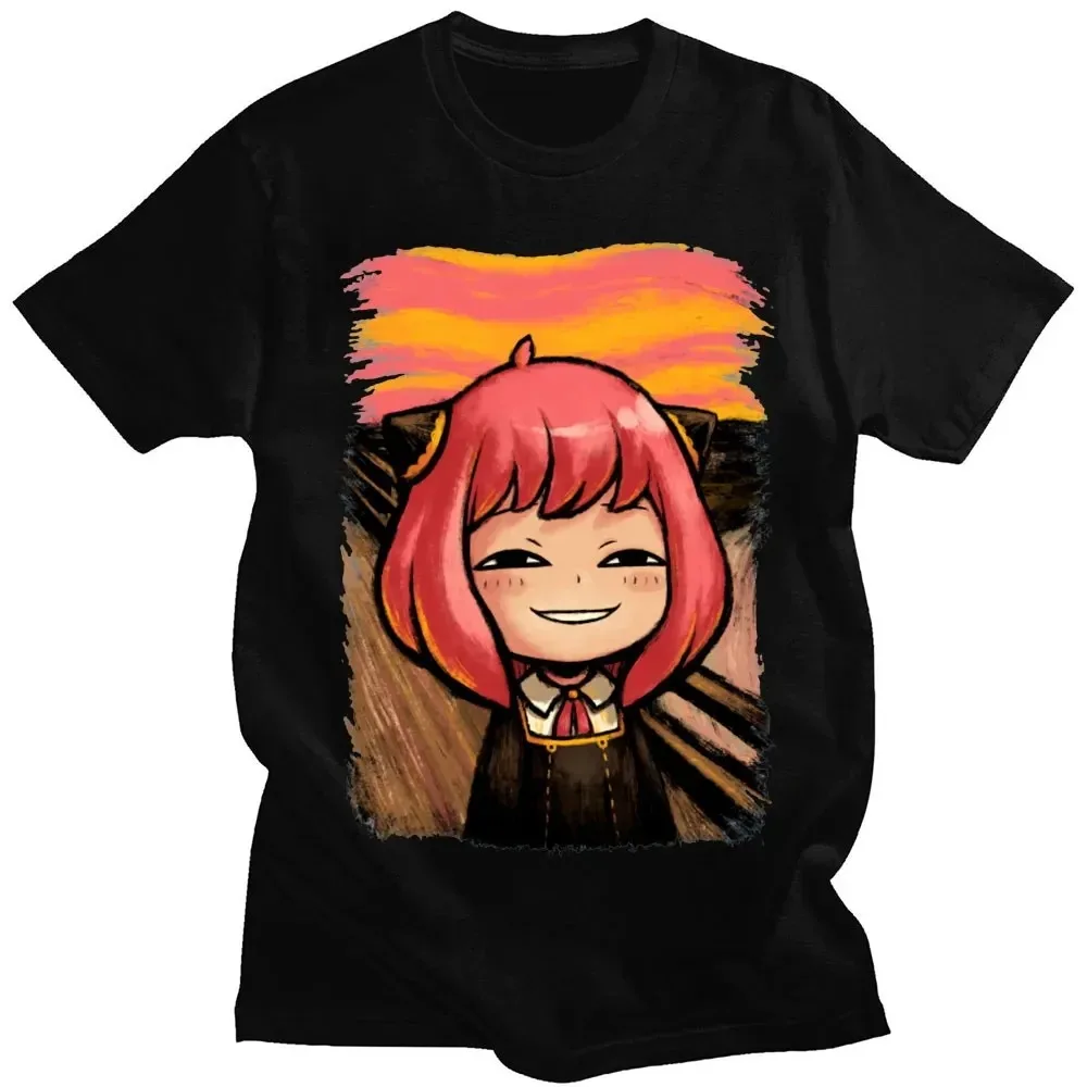 Japanese Anime Spy X Family Anya Forger Graphics Print T Shirt Streetwear Tops Men Cotton Men Plus Size Men T-shirts
Japanese Anime Spy X Family Anya Forger Graphics Print T Shirt Streetwear Tops Men Cotton Men Plus Size Men T-shirts