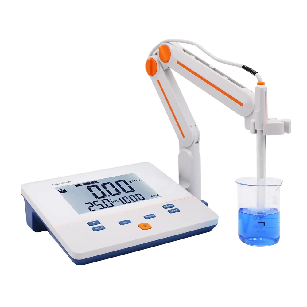Laboratory water quality conduction lab benchtop electrical ce marked industrial online conductivity meter
Laboratory water quality conduction lab benchtop electrical ce marked industrial online conductivity meter