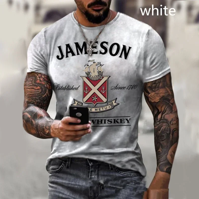 Men's Retro 3D Printed T-shirt Retro European and American Street Style Short-sleeved T-shirt Men's O-neck Loose Top
Men's Retro 3D Printed T-shirt Retro European and American Street Style Short-sleeved T-shirt Men's O-neck Loose Top