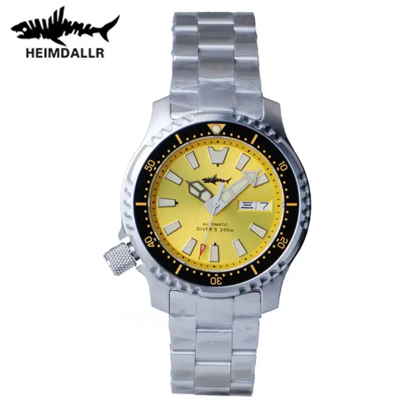 HEIMDALLR Men's Watch 200M Water Resistant NH36 Automatic Mechanical Wristwatches Sapphire Crystal 3C Luminous Diver Watch
HEIMDALLR Men's Watch 200M Water Resistant NH36 Automatic Mechanical Wristwatches Sapphire Crystal 3C Luminous Diver Watch