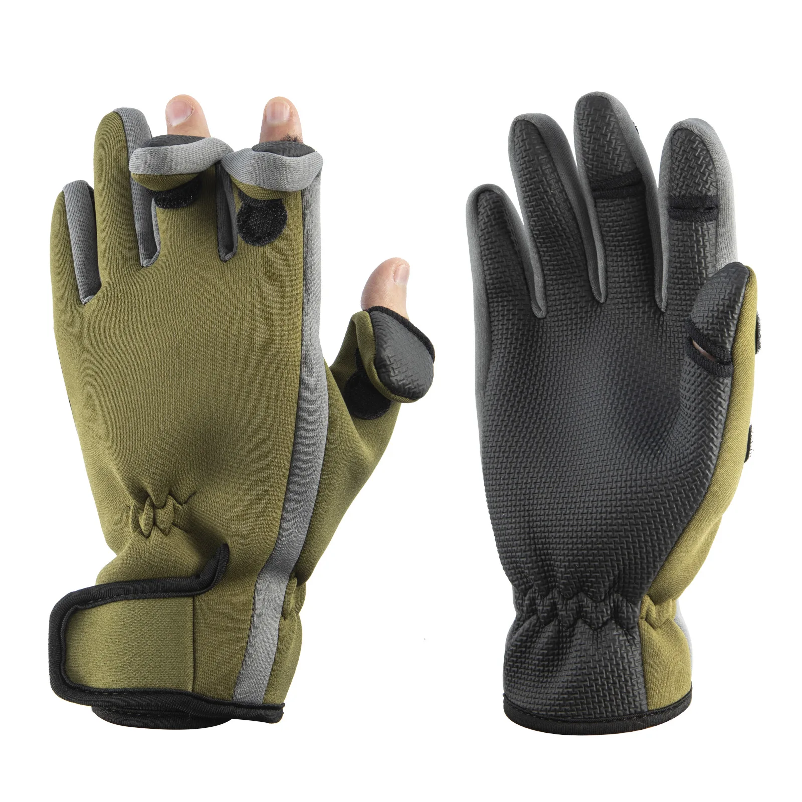 Fishing Gloves with 3 Fingerless Camouflage Men/ Women Waterproof Anti-Slip Breathable Warm Winter Gloves for Fishing Cycling
Fishing Gloves with 3 Fingerless Camouflage Men/ Women Waterproof Anti-Slip Breathable Warm Winter Gloves for Fishing Cycling