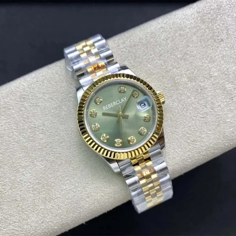 31mm Women's Watch Luxury Automatic Mechanical 904L Watch Waterproof Fashion Simple Ladies Watch Reloj Hombre
31mm Women's Watch Luxury Automatic Mechanical 904L Watch Waterproof Fashion Simple Ladies Watch Reloj Hombre