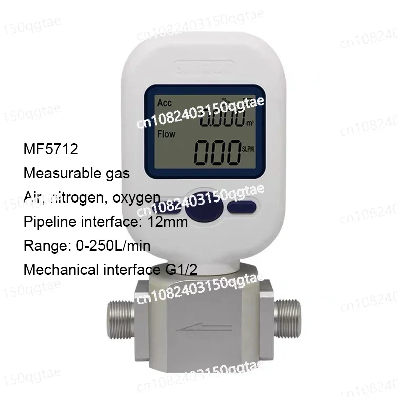 

Portátil Digital Gás Mass Flow Meter, Air Flow Rate Tester, Gás Mass Meter, CE ATT, 0-250L Por Min