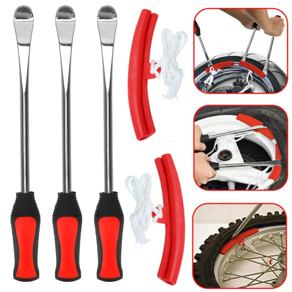 Motorcycle Bicycle Tire Changing Levers Auto Tire Kit Changing Lever Tools Rim Protector Professional Tire Repair Tool
Motorcycle Bicycle Tire Changing Levers Auto Tire Kit Changing Lever Tools Rim Protector Professional Tire Repair Tool