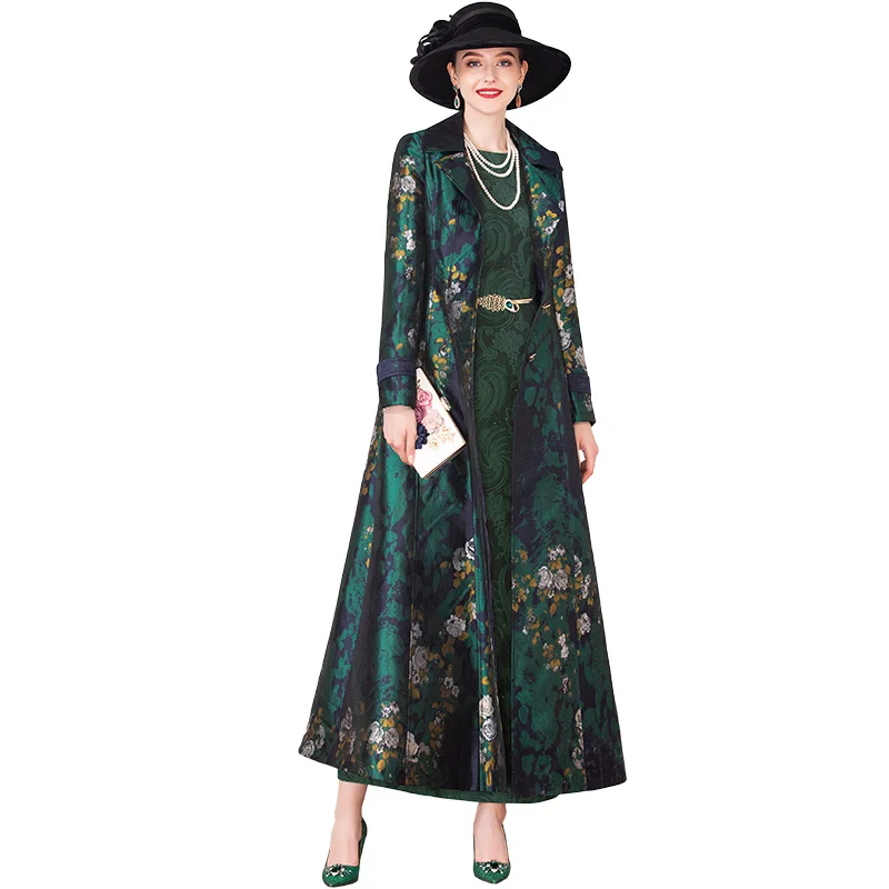 Women's Single Breast Jacquard Jacket with Pockets, Extra Large Floral Outwear, Luxury, Low, Autumn, Winter, DZ2188
Women's Single Breast Jacquard Jacket with Pockets, Extra Large Floral Outwear, Luxury, Low, Autumn, Winter, DZ2188