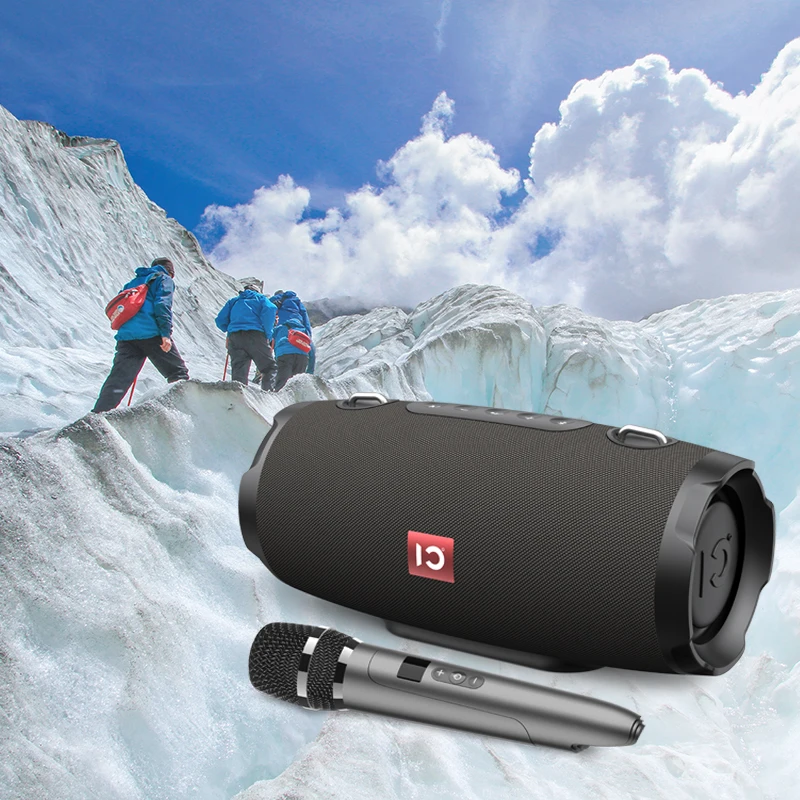 SHIDU P9 Portable Wireless Karaoke Speaker Waterproof IPX6 Outdoor Bass HIFI Party Bluetooth Speaker With Microphone
SHIDU P9 Portable Wireless Karaoke Speaker Waterproof IPX6 Outdoor Bass HIFI Party Bluetooth Speaker With Microphone