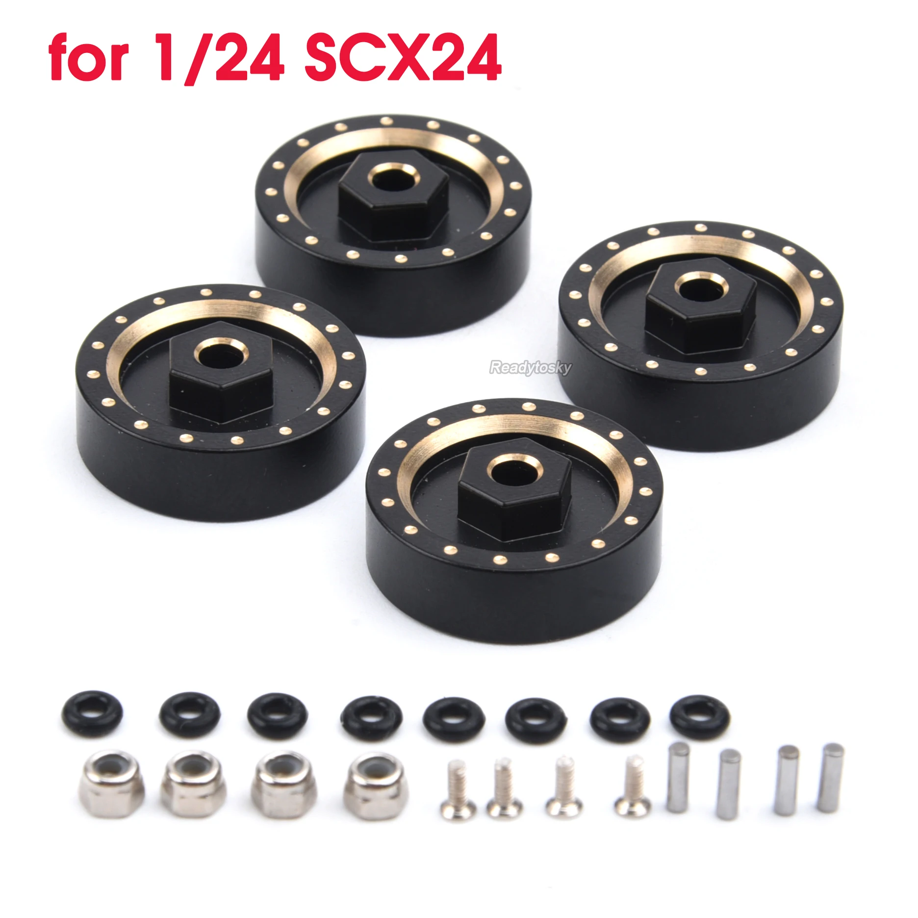 4Pcs/lot Brass Extended Wheel Hubs Counterweight 7MM Hex for RC Cars 1/24 Axial SCX24 90081 Deadbolt Upgrade Accessories
4Pcs/lot Brass Extended Wheel Hubs Counterweight 7MM Hex for RC Cars 1/24 Axial SCX24 90081 Deadbolt Upgrade Accessories