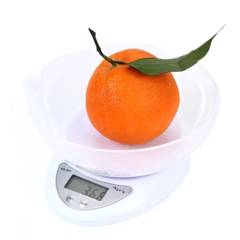 

LED Electronic Scales 5kg/1g Portable Digital Scale Postal Food Balance Measuring Weight Kitchen LED Electronic Scales