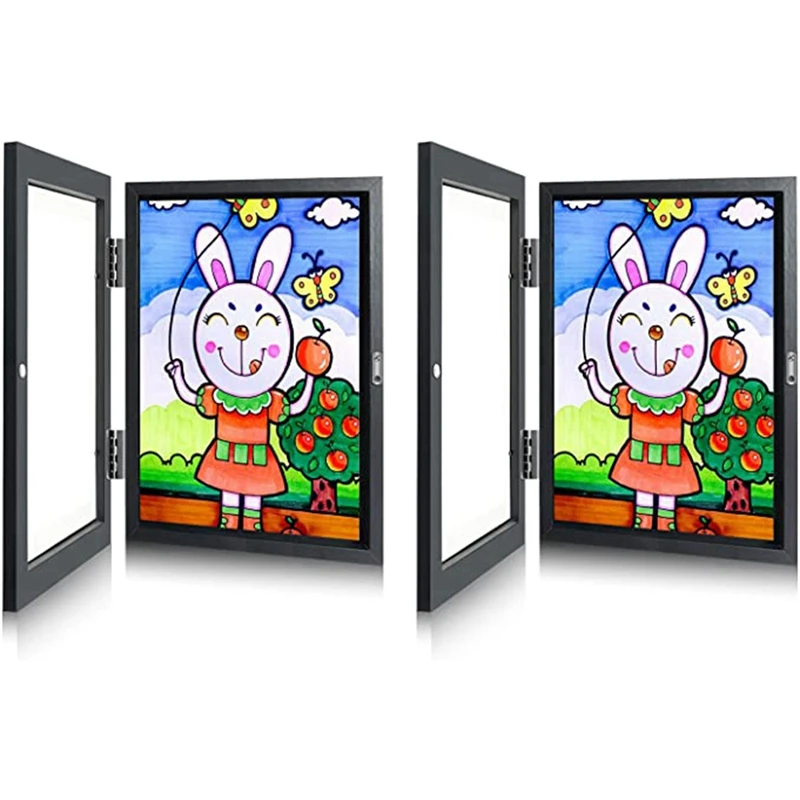 Art Wood Frame Wooden Picture Frame For Arts, Crafts, Paintings, Hanging Pictures (Black 2-Pack)
Art Wood Frame Wooden Picture Frame For Arts, Crafts, Paintings, Hanging Pictures (Black 2-Pack)