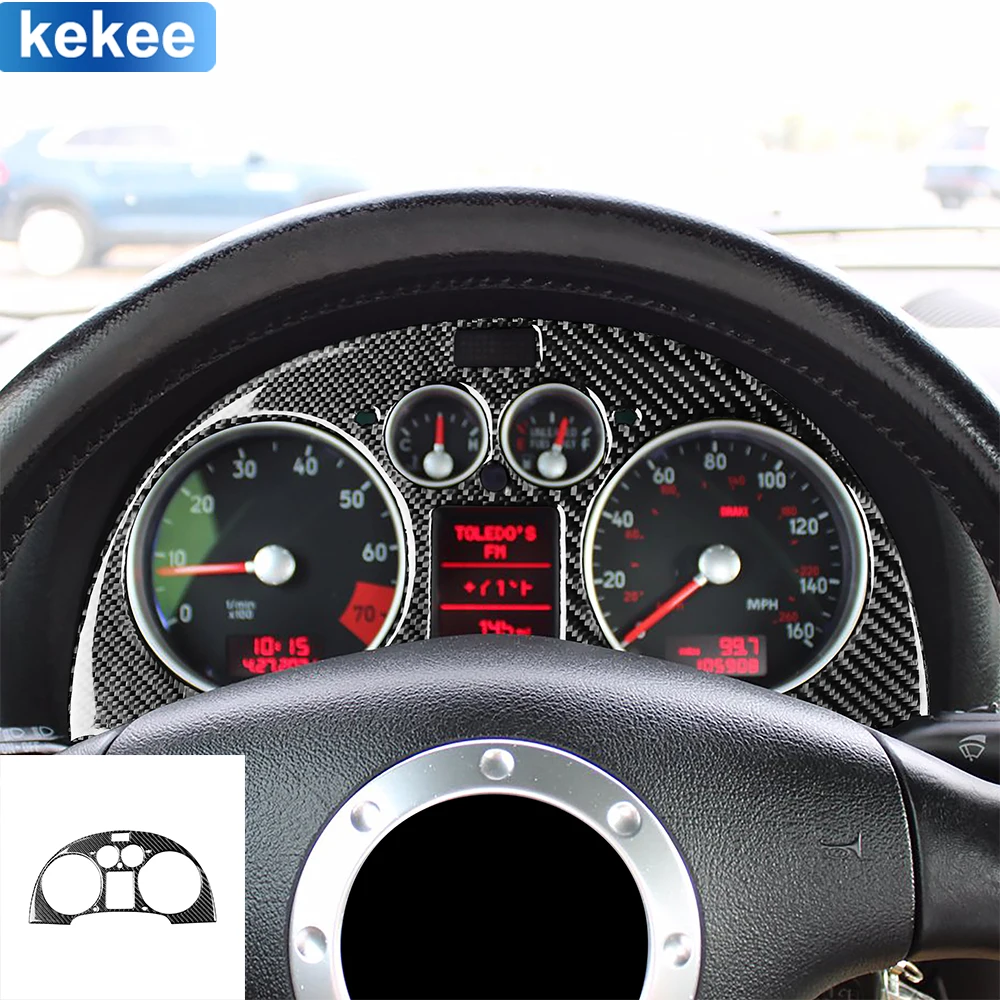 For Audi TT 8N 2001 2002 2003 2004 2005 2006 Speedometer Panel Tuning Cover Real Carbon Fiber Sticker Car Interior Accessories
For Audi TT 8N 2001 2002 2003 2004 2005 2006 Speedometer Panel Tuning Cover Real Carbon Fiber Sticker Car Interior Accessories