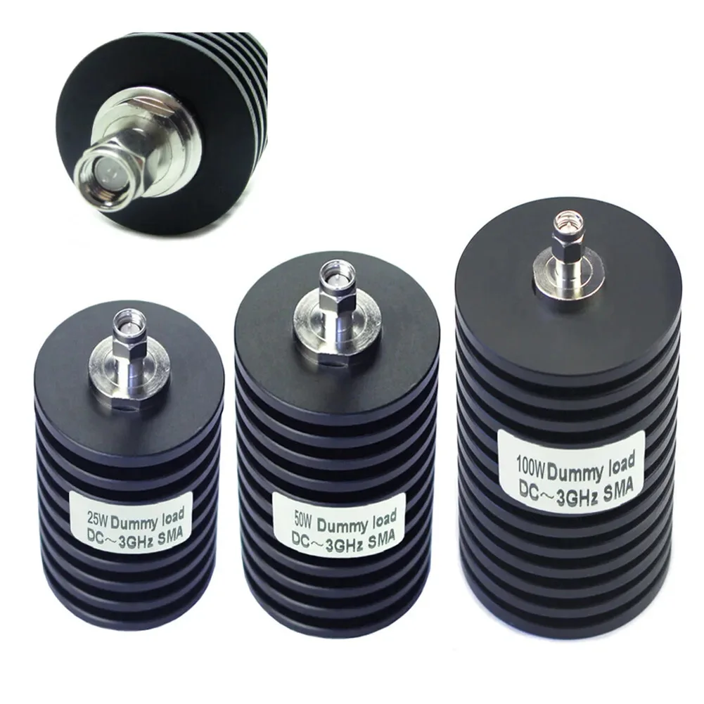 1pcs Virtual Load RF Coaxial Dummy Load Resistor SMA Male Plug Connector 5-100W 50Ω DC-3GHz Round New High Quality
1pcs Virtual Load RF Coaxial Dummy Load Resistor SMA Male Plug Connector 5-100W 50Ω DC-3GHz Round New High Quality