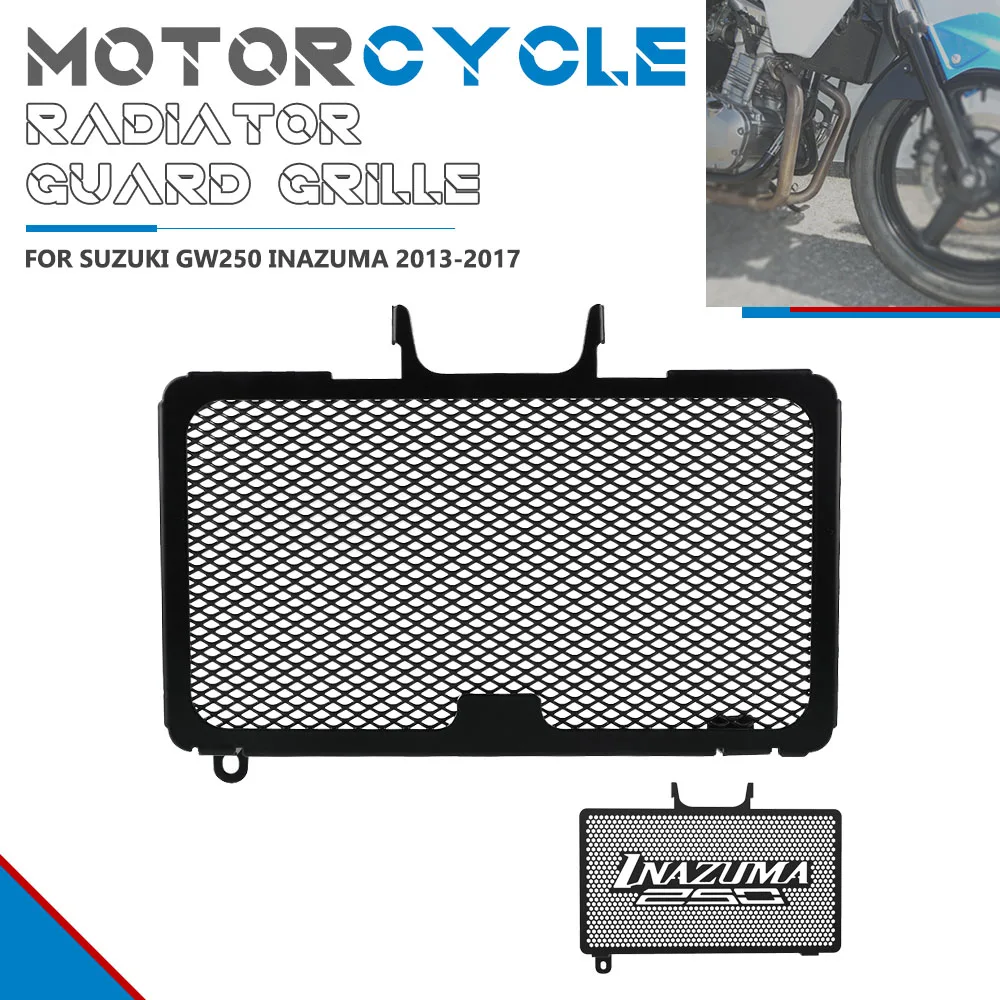 Motorcycle Radiator Guard Grille Cover GSR250 Inazuma250 FOR Suzuki GW250 Inazuma 2013-2014-2015-2016-2017 Protector Accessories
Motorcycle Radiator Guard Grille Cover GSR250 Inazuma250 FOR Suzuki GW250 Inazuma 2013-2014-2015-2016-2017 Protector Accessories