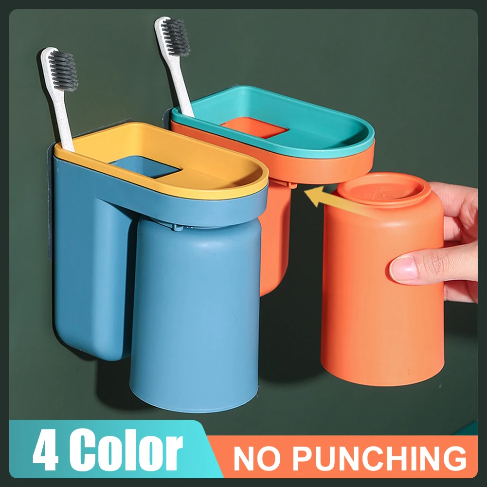 Toothbrush Holder Rack Set Wall Mounted Punch-free Mouthwash Cup Toothpaste Storage Rack Organizer Box Bathroom Accessories
Toothbrush Holder Rack Set Wall Mounted Punch-free Mouthwash Cup Toothpaste Storage Rack Organizer Box Bathroom Accessories