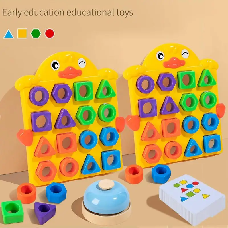 Shape Matching Puzzle Puzzle Sensory Toy Board Game Multi-Purpose Early Educational Geometry Set Toy Gifts For Christmas Party
Shape Matching Puzzle Puzzle Sensory Toy Board Game Multi-Purpose Early Educational Geometry Set Toy Gifts For Christmas Party