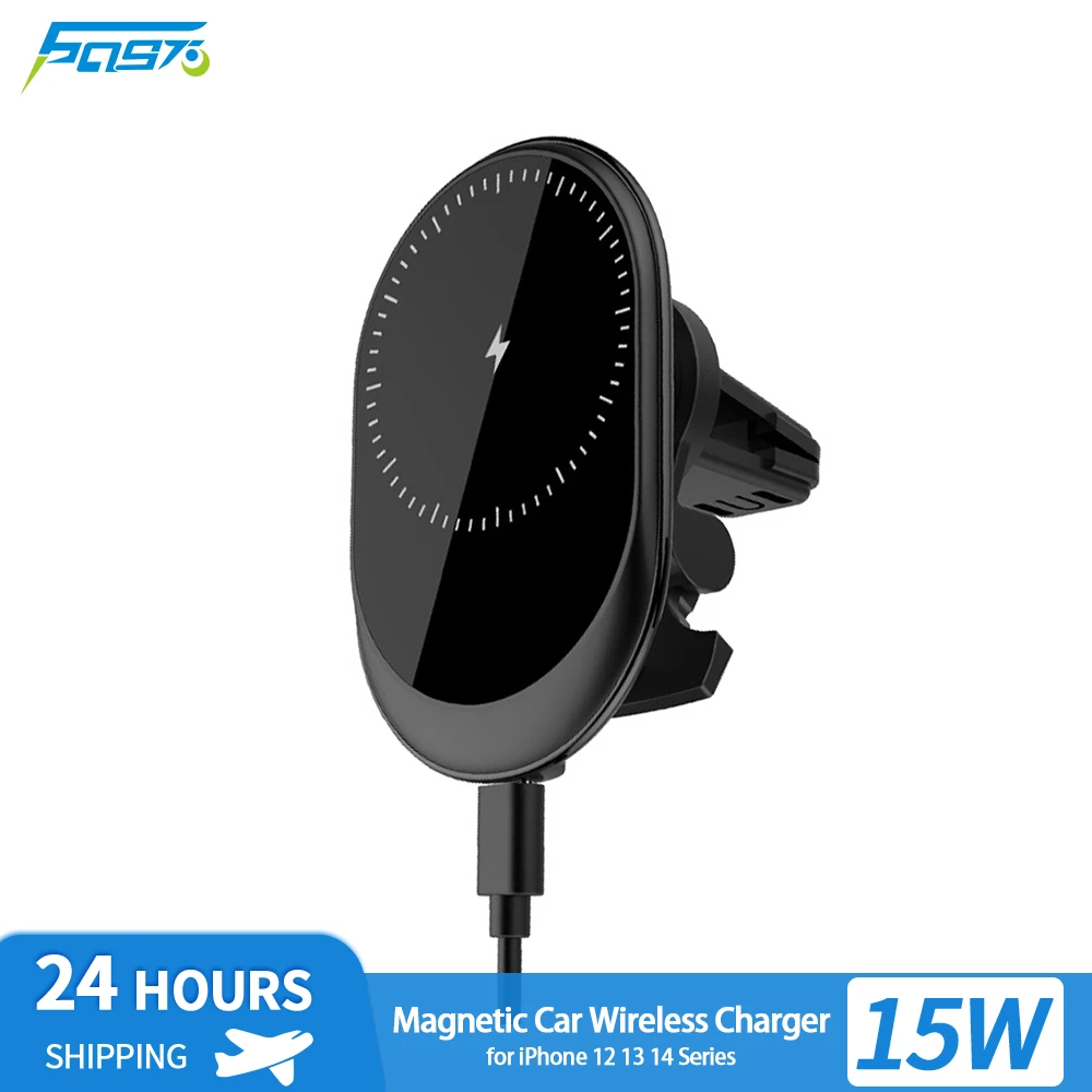 15W Magnetic Car Wireless Charger Holder Type C Air Vent Fast Apple Phone Charging Stand For iPhone 12 13 14 Pro Max Mini Plus
15W Magnetic Car Wireless Charger Holder Type C Air Vent Fast Apple Phone Charging Stand For iPhone 12 13 14 Pro Max Mini Plus