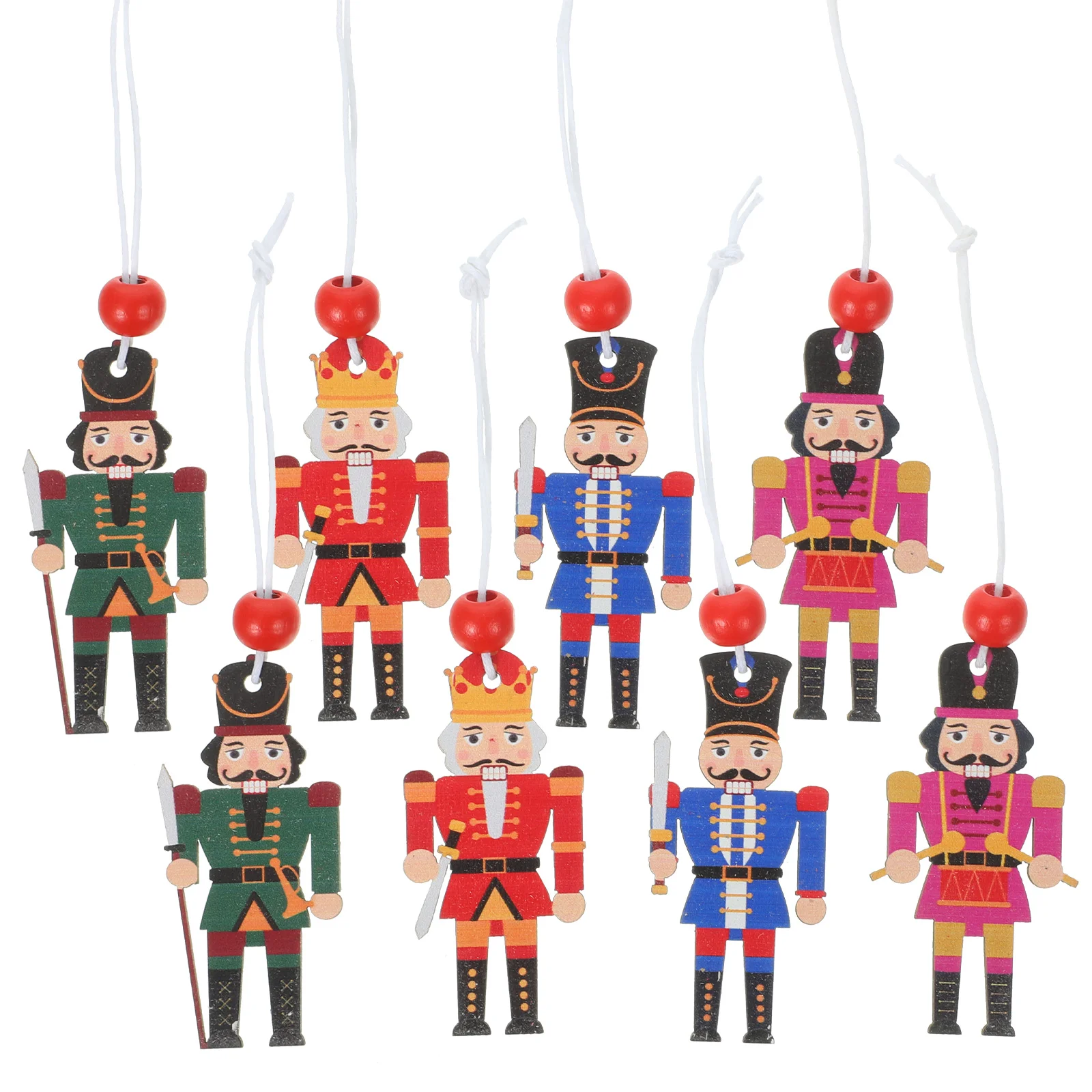 12 Pcs Nutcracker Colorful Walnut Soldier Christmas Tree Ornaments Wood Xmas Nutcrackers Hanging Mini Decor Decorations
12 Pcs Nutcracker Colorful Walnut Soldier Christmas Tree Ornaments Wood Xmas Nutcrackers Hanging Mini Decor Decorations