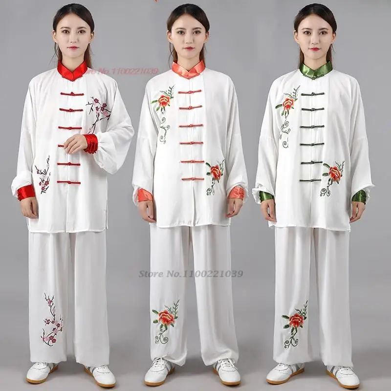 2024 Китайская традиционная форма тайчи с цветочной вышивкой кунг-фу wingchun костюм Утренние упражнения боевые искусства тренировочная одежда
2024 Китайская традиционная форма тайчи с цветочной вышивкой кунг-фу wingchun костюм Утренние упражнения боевые искусства тренировочная одежда