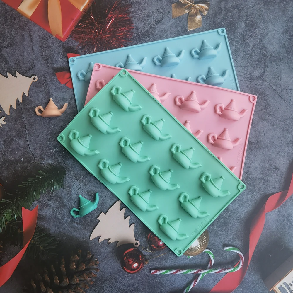 12-cavity Silicone Teapot shape Mold Small Cake Chocolate Pancake Moulds for Baking Mini Dessert Kitchen DIY Handmade Tools
12-cavity Silicone Teapot shape Mold Small Cake Chocolate Pancake Moulds for Baking Mini Dessert Kitchen DIY Handmade Tools