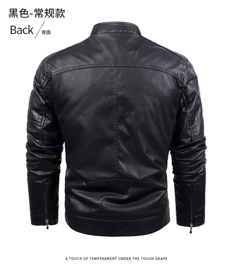 New Fleece Leather Jacket Men's Plus Velvet Men Winter Warm Motorcycle Thickened Leather Coat Man fleece Autumn PU Leather Coats 18 Mallzona Se7aa3a9a288346779d595a712133a2738 New Fleece Leather Jacket Men's Plus Velvet Men Winter Warm Motorcycle Thickened Leather Coat Man fleece Autumn PU Leather Coats Mallzona