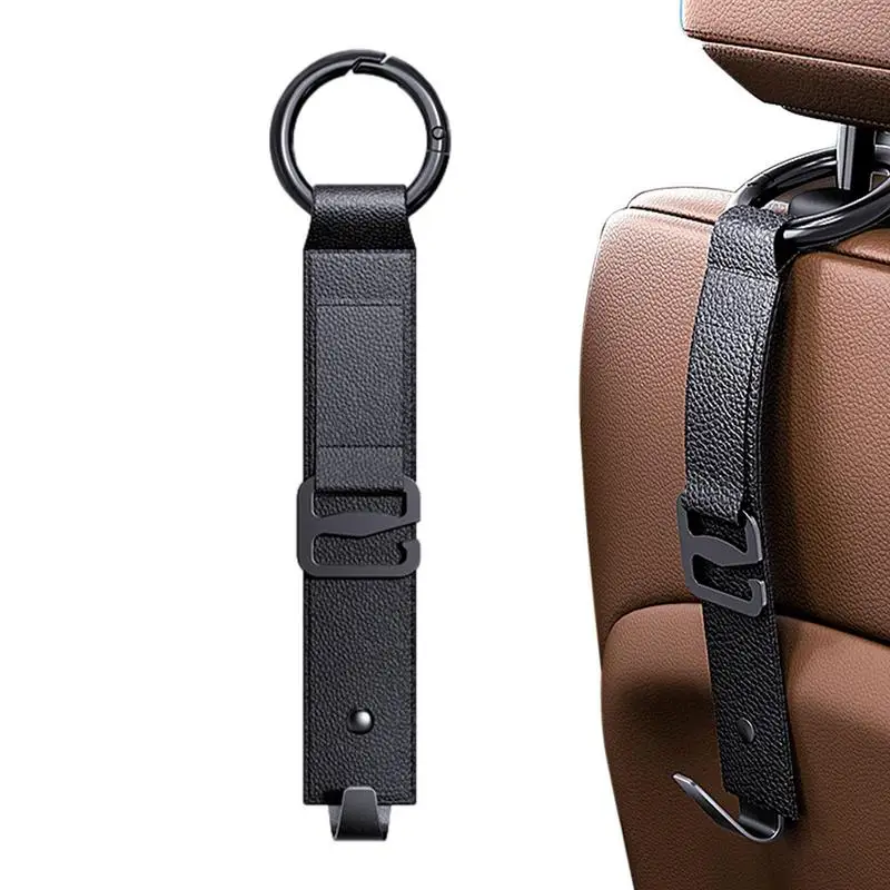 Zinc Alloy Car Seat Headrest Hook 360 Degree Rotating Auto Purse Hook Reusable Bag Hook With Large Bearing Load For Travel
Zinc Alloy Car Seat Headrest Hook 360 Degree Rotating Auto Purse Hook Reusable Bag Hook With Large Bearing Load For Travel
