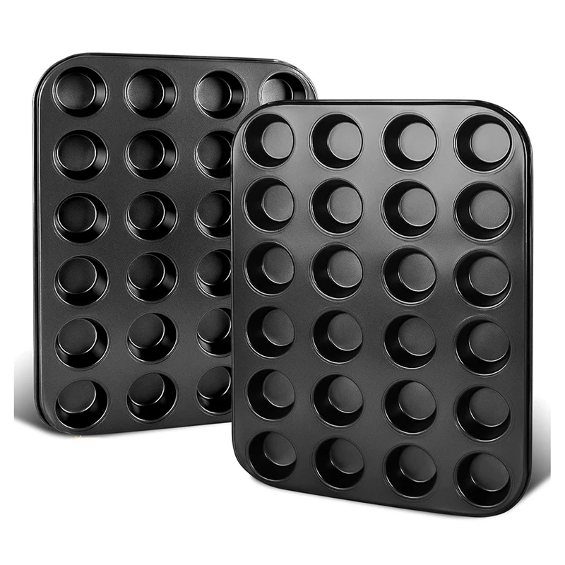 2 Pack Premium Nonstick Bakeware Mini Muffin Pan Mini Pudding Mold Premium Nonstick Bakeware
2 Pack Premium Nonstick Bakeware Mini Muffin Pan Mini Pudding Mold Premium Nonstick Bakeware
