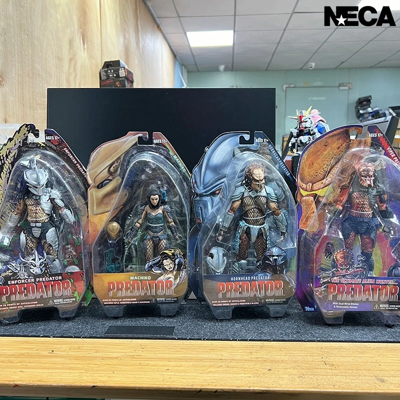 Genuine 22cm Neca Predator Machiko Hornhead Enforcer Theultimate Alien Huinter Anime Figure Model First Edition Decorat Toy Gift
Genuine 22cm Neca Predator Machiko Hornhead Enforcer Theultimate Alien Huinter Anime Figure Model First Edition Decorat Toy Gift