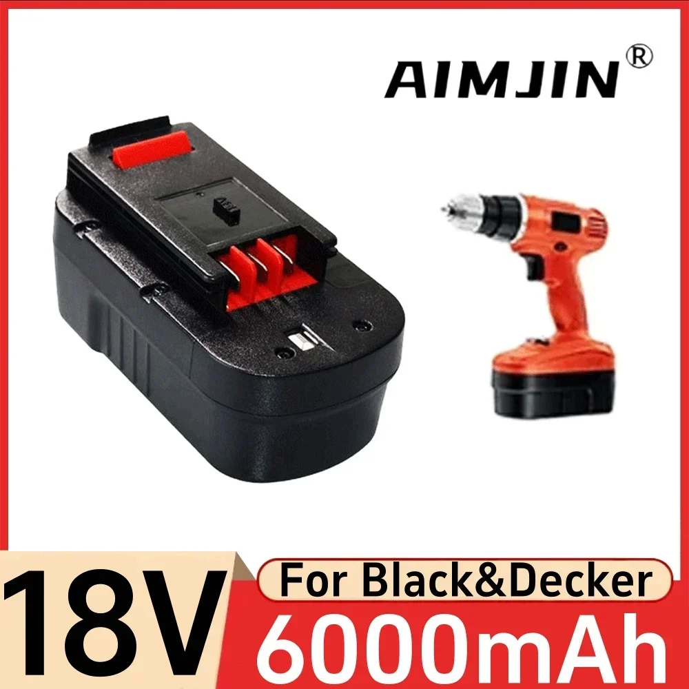 NEW HPB 18V 6000MAH Rechargeable Tools Battery For Black&Decker Hpb18 Fs180 A1718 A18NH BD18PSK EPC18 HP188F2B KC1800Sk Fs1800CS
NEW HPB 18V 6000MAH Rechargeable Tools Battery For Black&Decker Hpb18 Fs180 A1718 A18NH BD18PSK EPC18 HP188F2B KC1800Sk Fs1800CS