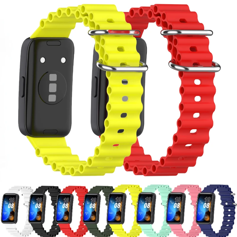 Силиконовый ремешок Ocean для Huawei Band 8, сменный Браслет с двойной пряжкой Для Huawei Band 8, аксессуары для ремня
Силиконовый ремешок Ocean для Huawei Band 8, сменный Браслет с двойной пряжкой Для Huawei Band 8, аксессуары для ремня