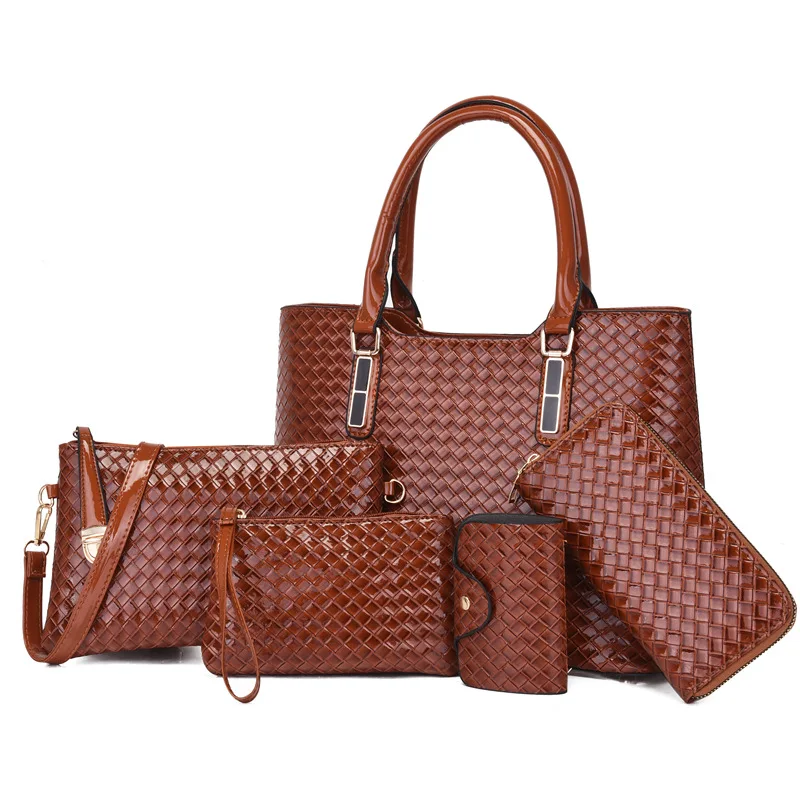 New women's bag, large capacity mother and child bag, five piece set, solid color handbag, shoulder bag, crossbody bag
New women's bag, large capacity mother and child bag, five piece set, solid color handbag, shoulder bag, crossbody bag