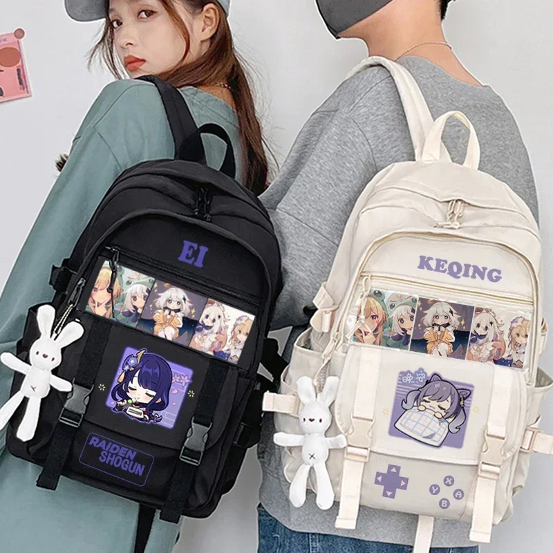 Модный рюкзак Game Genshin Impact Xiao для косплея ZhongLi, сумка через плечо KeQing, школьный рюкзак, Подарочный рюкзак для студентов
Модный рюкзак Game Genshin Impact Xiao для косплея ZhongLi, сумка через плечо KeQing, школьный рюкзак, Подарочный рюкзак для студентов