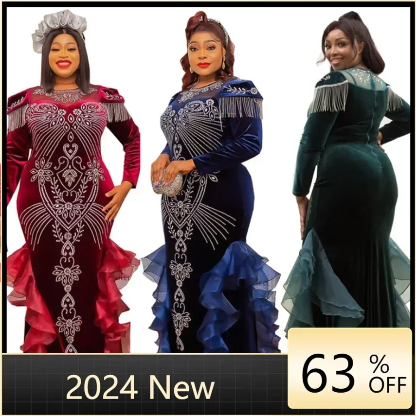 Navy Blue Maxi Dresses Africa Clothing African Dresses For Women Muslim Long Dress High Quality Fashion African Dress For Lady
Navy Blue Maxi Dresses Africa Clothing African Dresses For Women Muslim Long Dress High Quality Fashion African Dress For Lady
