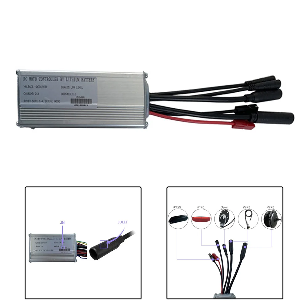 Durable Controller 36V/48V 500W/750W Brushless Hub Consumption Higher Efficiency Lower Current 36V 48V Universal
Durable Controller 36V/48V 500W/750W Brushless Hub Consumption Higher Efficiency Lower Current 36V 48V Universal