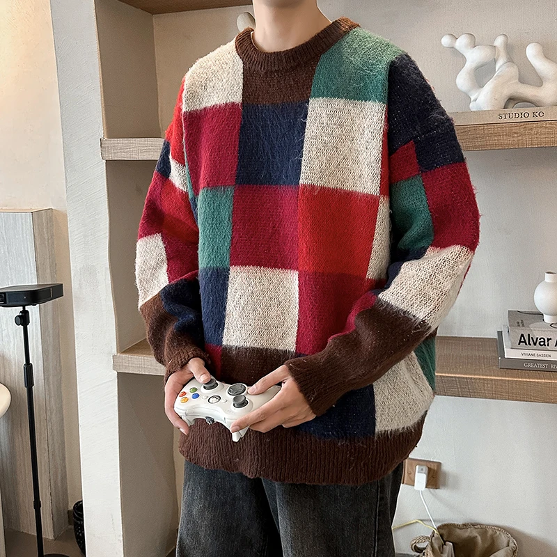 2024 Brand Knit Pullover Sweaters Men's New Design Fashion Trend Anime High-Quality Streetwear Warm Casual Sweater Male D169
2024 Brand Knit Pullover Sweaters Men's New Design Fashion Trend Anime High-Quality Streetwear Warm Casual Sweater Male D169