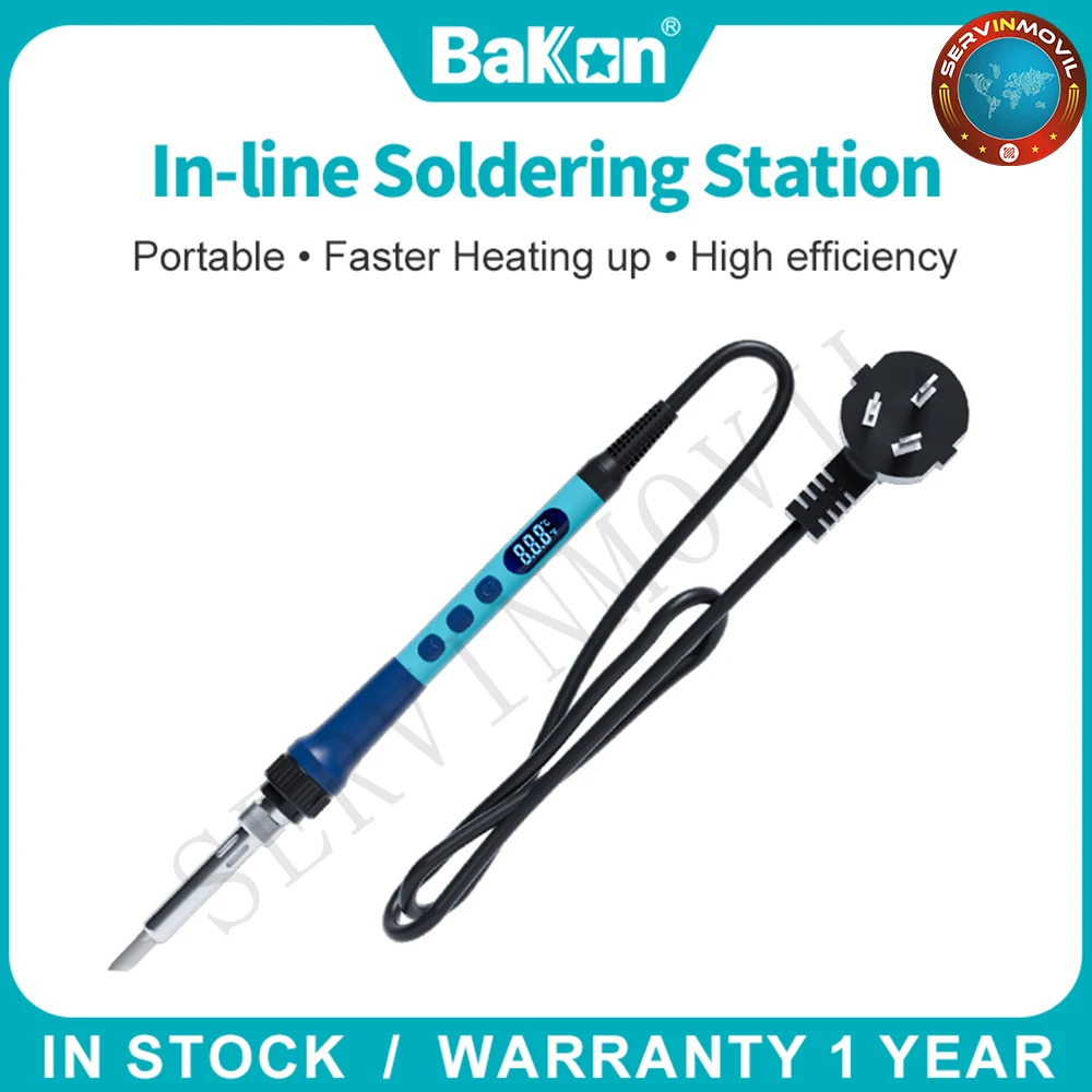 Bakon 90W Electronic Soldering Iron Tin Welding Equipment 220V Adjustable Temperature Digital Display Solder Station BK606S
Bakon 90W Electronic Soldering Iron Tin Welding Equipment 220V Adjustable Temperature Digital Display Solder Station BK606S