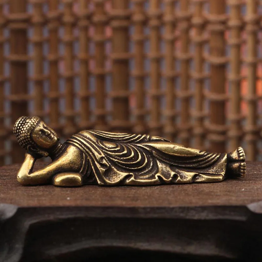 1PC Mini Retro Golden Lying Amitabha Buddha Statue Buddha Sculpture Figurines Copper Pure Brass Home Decoration Buddha Statues
1PC Mini Retro Golden Lying Amitabha Buddha Statue Buddha Sculpture Figurines Copper Pure Brass Home Decoration Buddha Statues