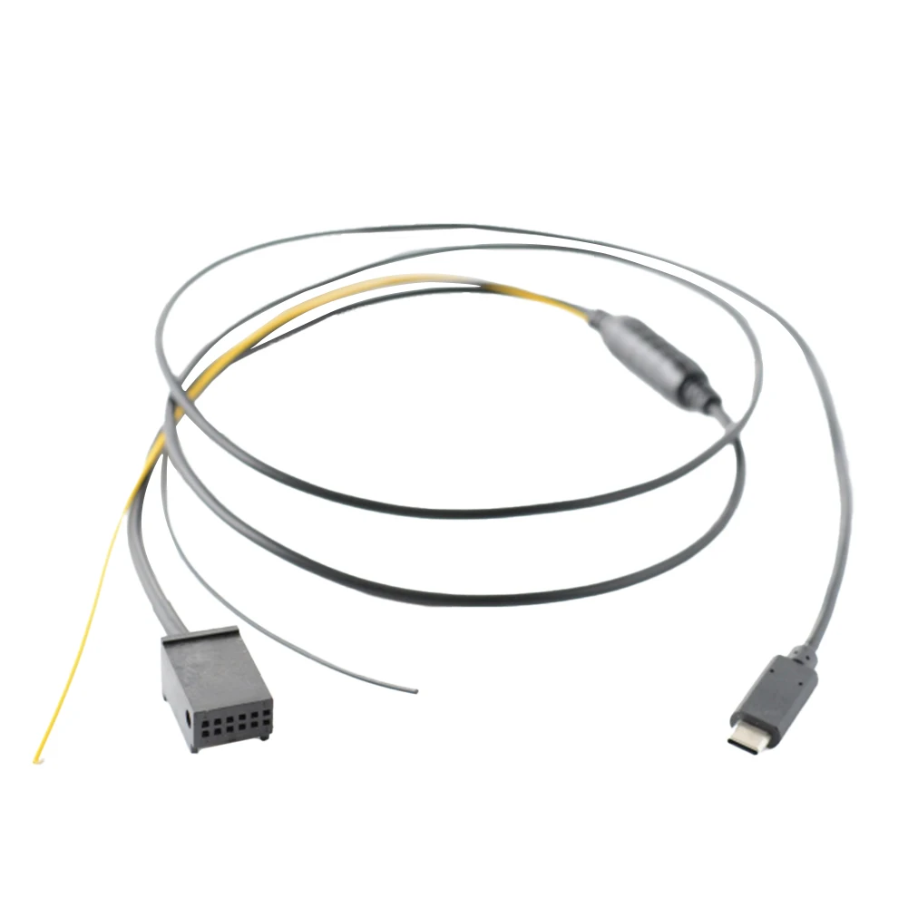 Car TYPEC Audio Input Cable AUX Audio+Charging Cable Fits For Ford Audio CD Player Car Electronics Accessories
Car TYPEC Audio Input Cable AUX Audio+Charging Cable Fits For Ford Audio CD Player Car Electronics Accessories