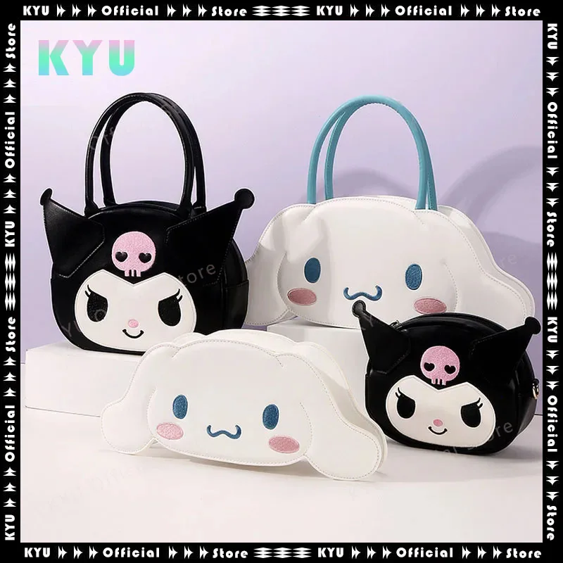 

Sanrio Handbag Cute Kuromi Cinnamoroll Handbag Diagonal Backpack Size Girl Handbag Small Fresh Cute Bag Popular Accessories.