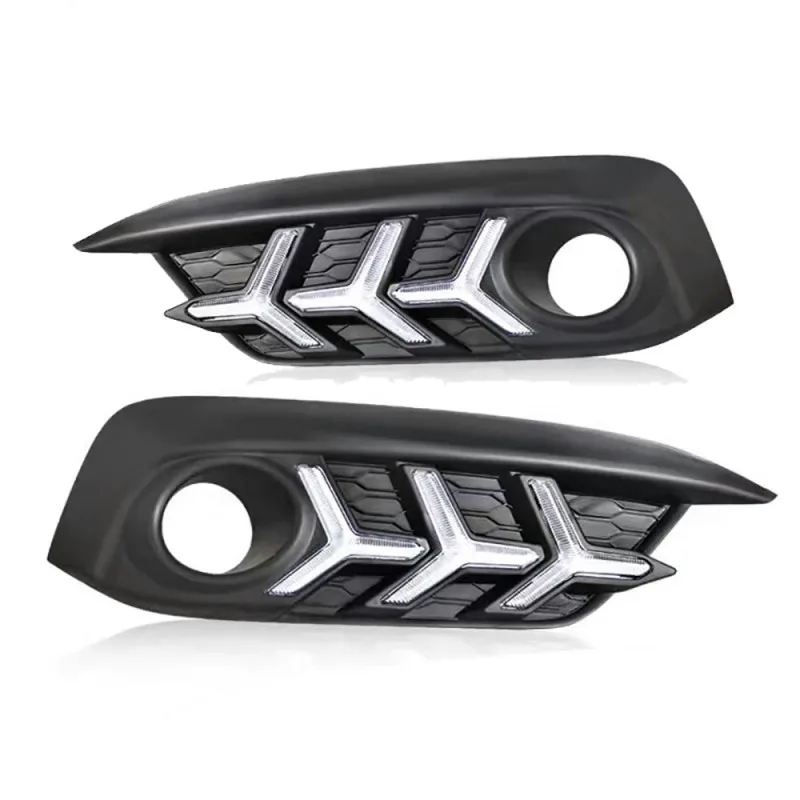 For Honda Civic 10th 2016 2017 2018 turnSignal style relay Car LED DRL Daytime Running Lights Accessories Fog Lamp cover
For Honda Civic 10th 2016 2017 2018 turnSignal style relay Car LED DRL Daytime Running Lights Accessories Fog Lamp cover