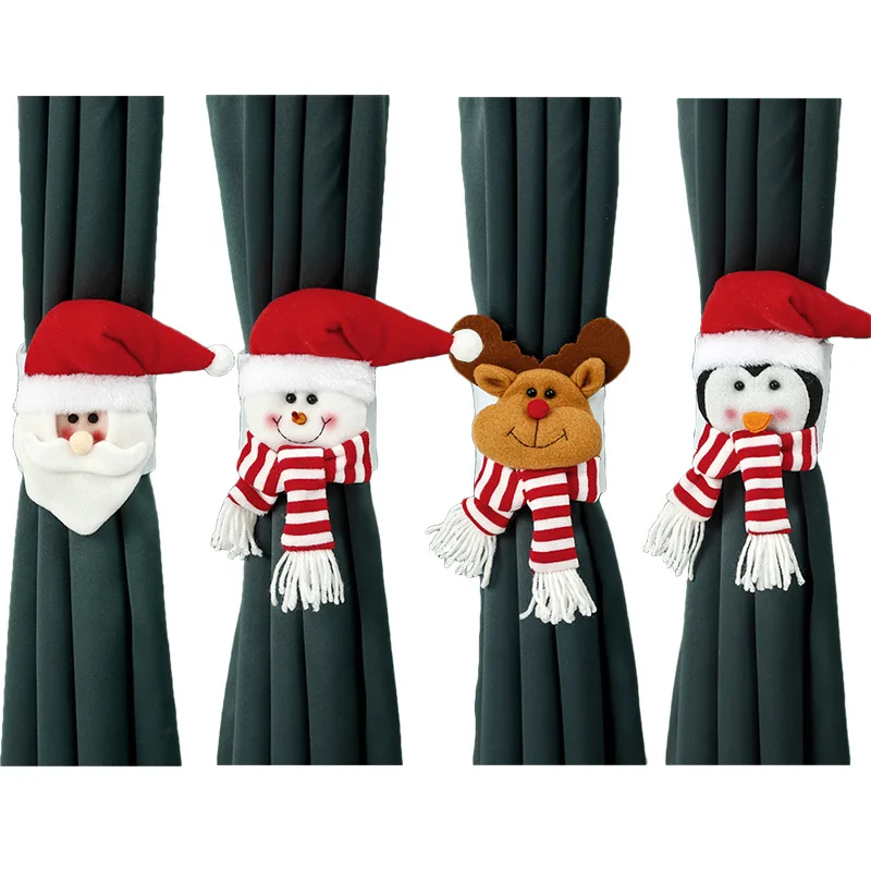 Christmas Cartoon Curtain Clasp Penguin Santa Claus Snowman Elk Curtain Holder Xmas Decor For Home Hotel Xmas Curtain Accessorie
Christmas Cartoon Curtain Clasp Penguin Santa Claus Snowman Elk Curtain Holder Xmas Decor For Home Hotel Xmas Curtain Accessorie