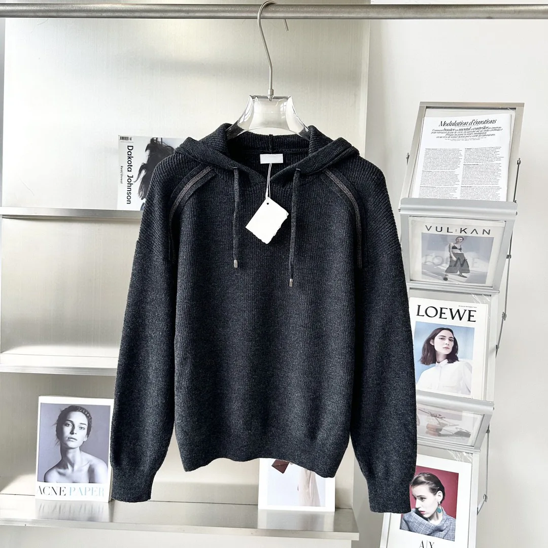 Women'S Sweater Hooded Casual Sweater-Style Autumn And Winter New Loose Inner Top Wool Bottoming Shirt Female
Women'S Sweater Hooded Casual Sweater-Style Autumn And Winter New Loose Inner Top Wool Bottoming Shirt Female