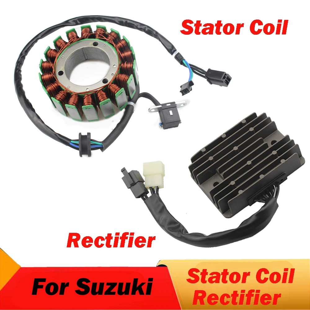 Motorcycle Voltage Regulator Rectifier Generator Magneto Stator Coil For Suzuki DL1000 V-Strom 2002 2003 2004 2005 2006-2012
Motorcycle Voltage Regulator Rectifier Generator Magneto Stator Coil For Suzuki DL1000 V-Strom 2002 2003 2004 2005 2006-2012