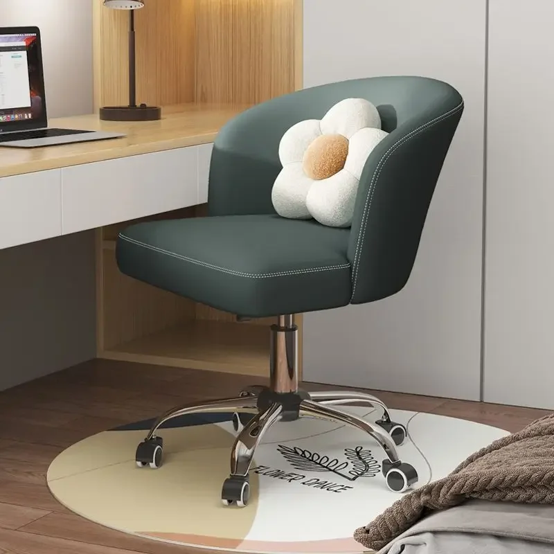 

Computer Chair Home Comfort Study Chair Makeup stool Light Luxury Bedroom Dormitory Seat Sedentary Light Luxury Office Chairs