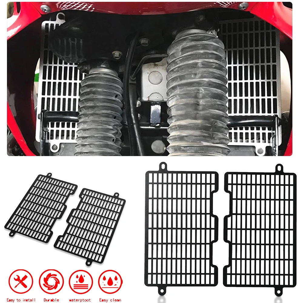 

Radiator Grille Guard Cover For Honda XRV750 XRV650 Africa Twin 1988 1989 1990 1991 1992 1993 1994 1995 1996 1997 1998 1999-2003