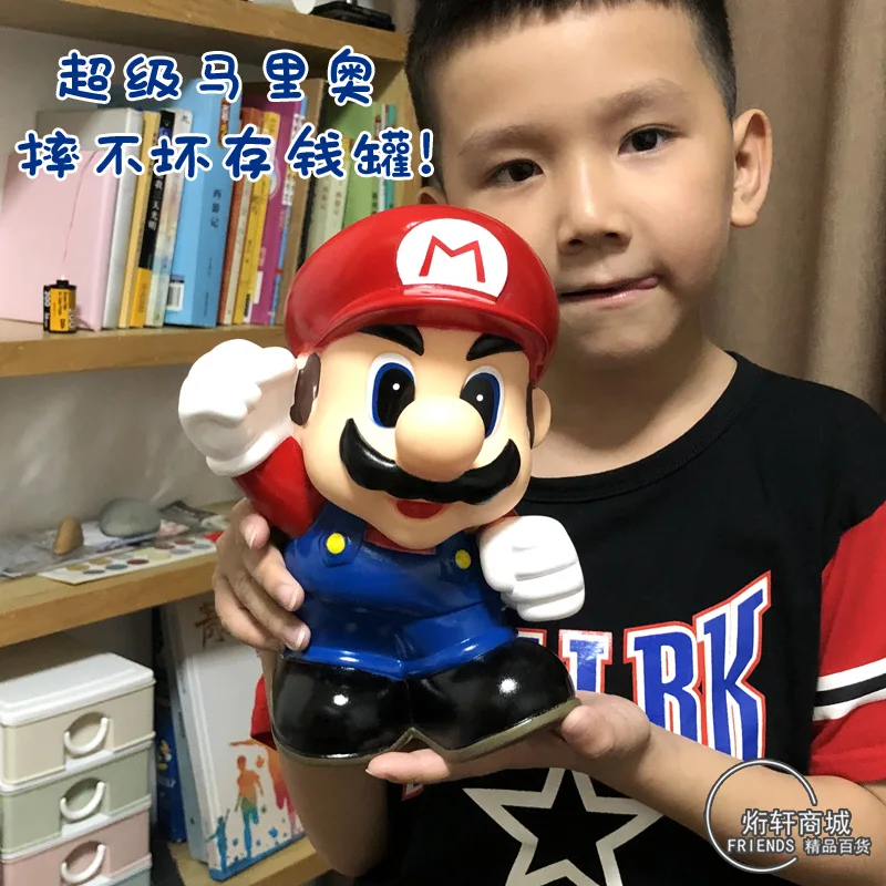 Super Mario Bros. Piggy Bank Cute Piggy Bank Vinyl Not Break Little Boy Children's Day Birthday Gift
Super Mario Bros. Piggy Bank Cute Piggy Bank Vinyl Not Break Little Boy Children's Day Birthday Gift