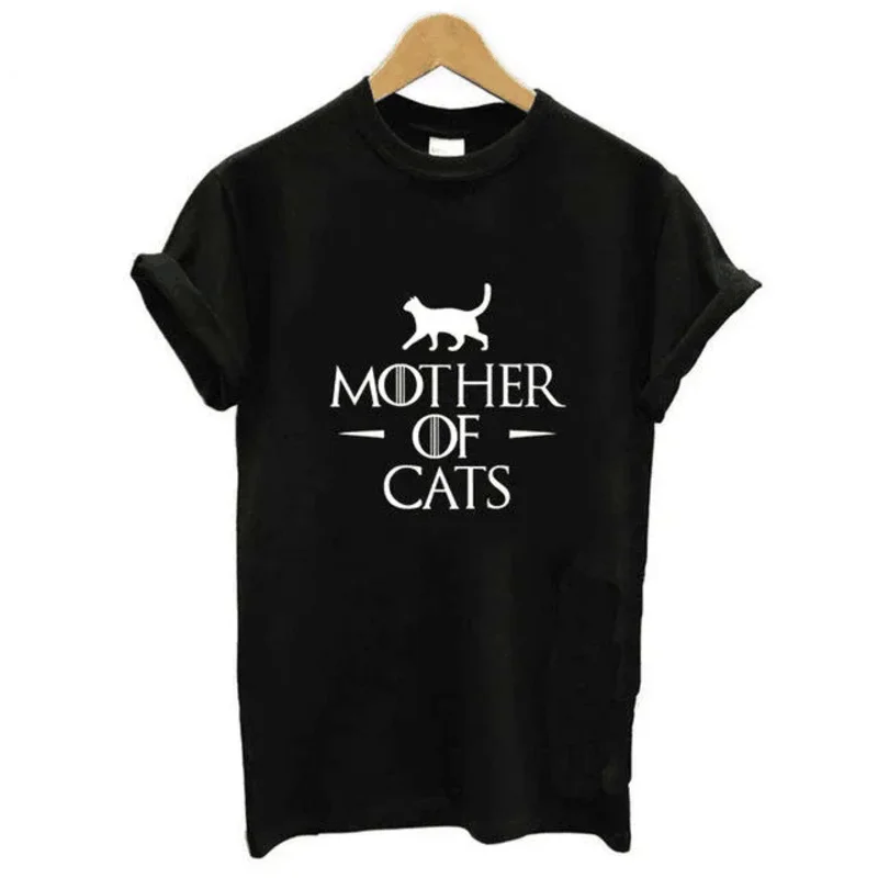 Mother of Cats Mama Mom Shirt Fashion Harajuku Cotton Women Tshirt Funny Graphic Letter Round Neck Clothing Short Sleeve Top Tee
Mother of Cats Mama Mom Shirt Fashion Harajuku Cotton Women Tshirt Funny Graphic Letter Round Neck Clothing Short Sleeve Top Tee