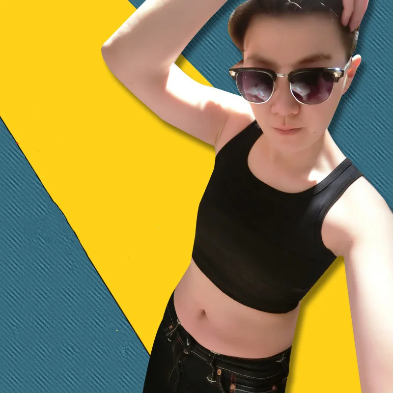 Women's Chest Binder With Strengthen Bandage Tomboy Lesbian Pullover Corset Top Elastic Breathable Casual Vest Breast Binder
Women's Chest Binder With Strengthen Bandage Tomboy Lesbian Pullover Corset Top Elastic Breathable Casual Vest Breast Binder