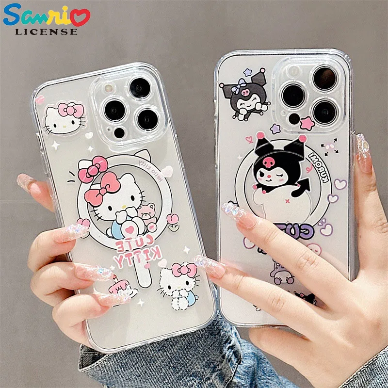 Kawaii Sanrio Anime Phone Case Cute Hello Kittys Kuromi Magnetic Painting Phone Case for Iphone14/13Promax Girl Halloween Gift
Kawaii Sanrio Anime Phone Case Cute Hello Kittys Kuromi Magnetic Painting Phone Case for Iphone14/13Promax Girl Halloween Gift