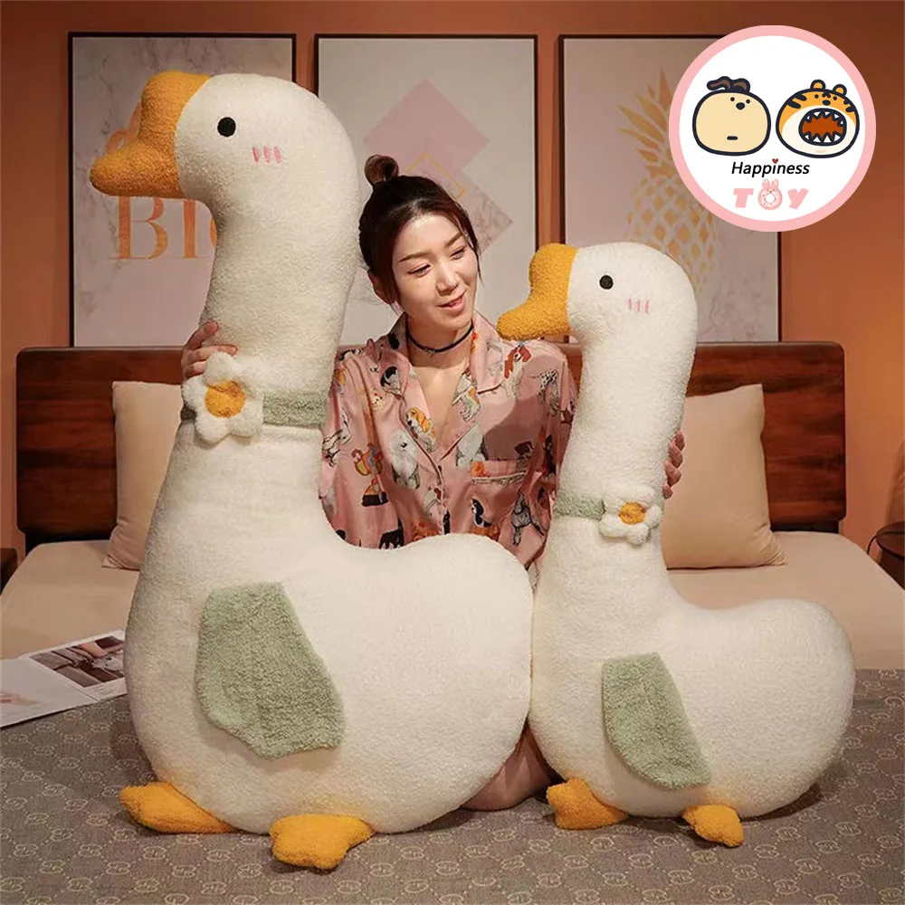 Cute Big White Goose Plush Toy Bed Leg Clip Long Pillow Girls Sleep Pillow Doll Room Decoration Sofa Pillow Cushion Xmas Gift
Cute Big White Goose Plush Toy Bed Leg Clip Long Pillow Girls Sleep Pillow Doll Room Decoration Sofa Pillow Cushion Xmas Gift