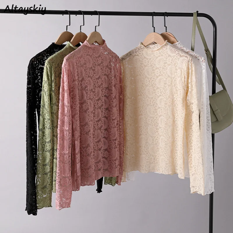 Blouses Women Inside 5 Colors Feminine Spring Pure Trendy Elegant All-match Casual Korean Simple Tender Hot Sale Breathable Tops
Blouses Women Inside 5 Colors Feminine Spring Pure Trendy Elegant All-match Casual Korean Simple Tender Hot Sale Breathable Tops
