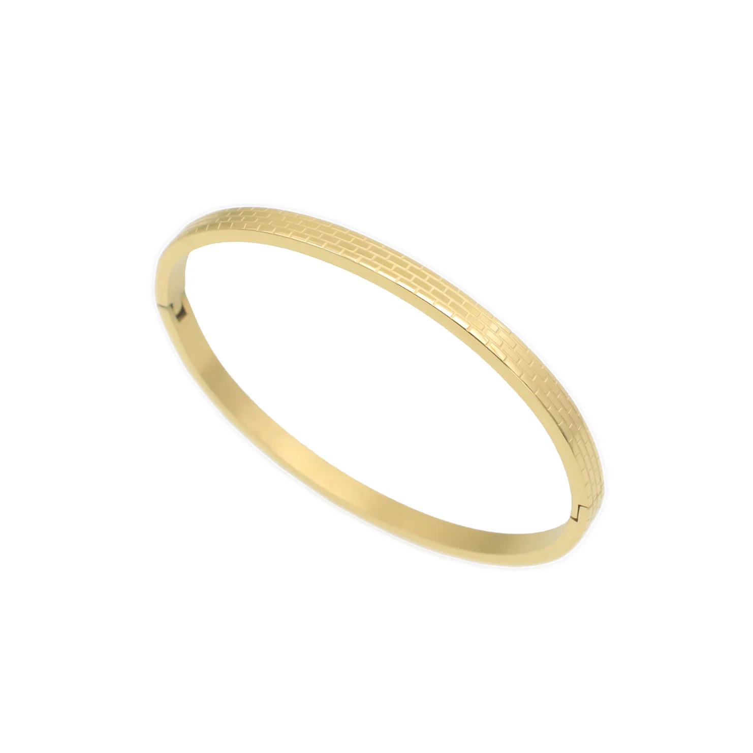 New Classical Royal Lattice Bracelet Women Punk Simple Gold color Cuff Bracelet Stainless Steel Bracelets for Women Jewelry Gift
New Classical Royal Lattice Bracelet Women Punk Simple Gold color Cuff Bracelet Stainless Steel Bracelets for Women Jewelry Gift